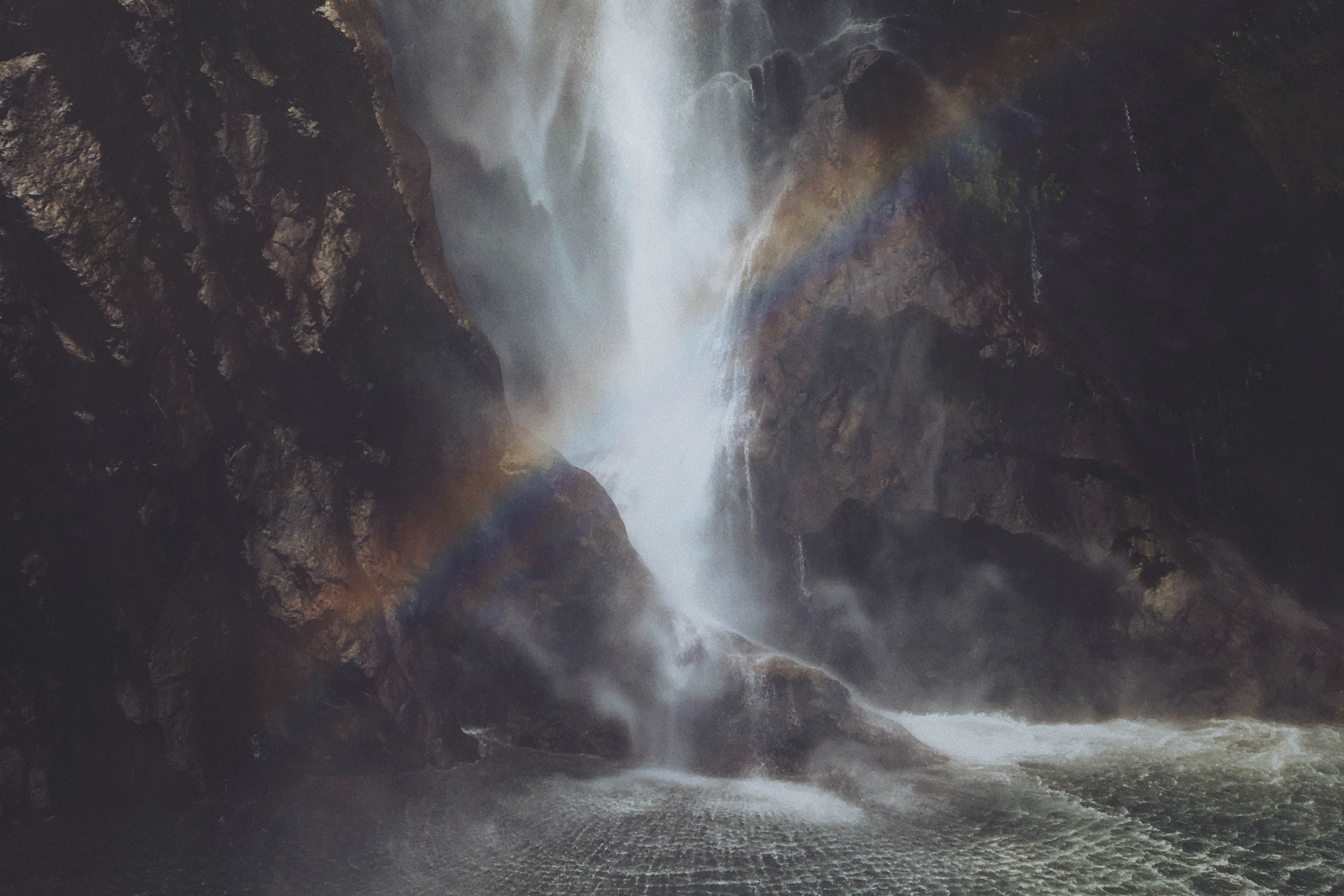 Waterfall and Rainbow